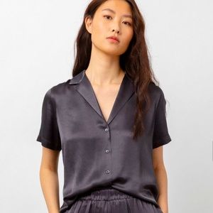 Rails | Maui satin silk shirt